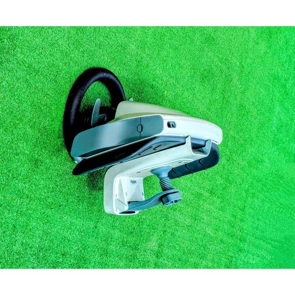 Microsoft Xbox 360 Wireless Racing Steering Wheel Only-Force Feedback WRW01 EUC - Picture 5 of 6